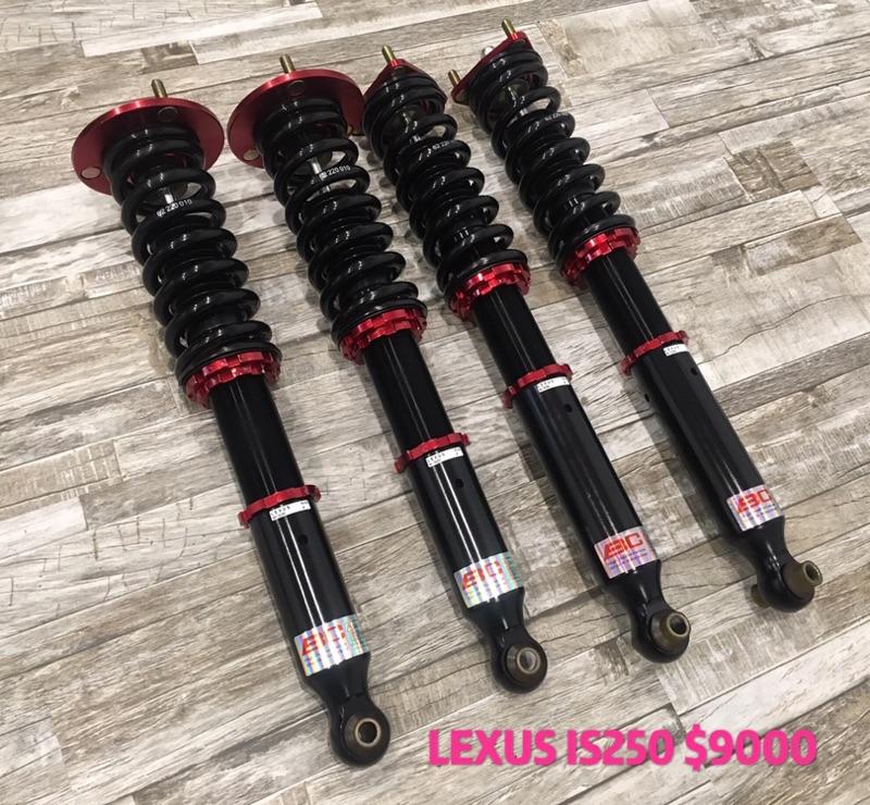 【品太】-(保固四個月) LEXUS IS250 GS300 BC 高低軟硬可調避震器 極新品 整新品