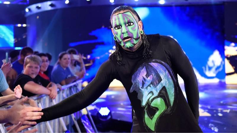 WWE JEFF HARDY "IMMUNE TO FEAR" AUTHENTIC 現貨（二手美品，僅拍照使用）