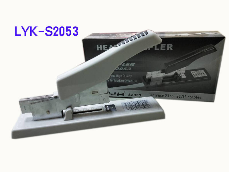 (含稅)LYK S2053專業大型釘書機 23/13 多功能訂書機最大可訂100張影印紙-市價750 N5258*