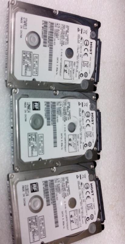 二手HGST HTE543232A 2.5吋SATA硬碟(上電無反應當測試報帳品)
