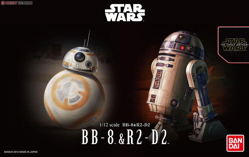 缺貨 玩具e哥 組裝模型 1/12 BB-8 R2-D2 STAR WARS 星際大戰7 原力覺醒 03220