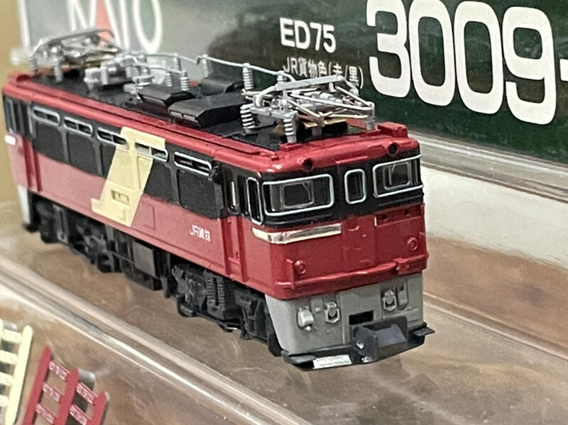 KATO 3009-5 ED75 JR貨物色(赤/黑) 電力機關車N規鐵道模型| 露天市集 