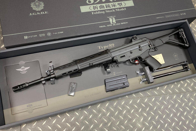 聖堂MARUI 豐和89式小銃5.56 〈折曲銃床型〉自衛隊GBB 瓦斯長槍| 露天