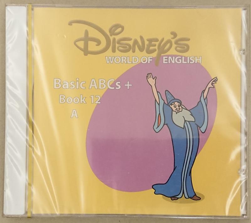Basic ABCs + Book 12 A CD Disney's World of English 寰宇迪士尼美語