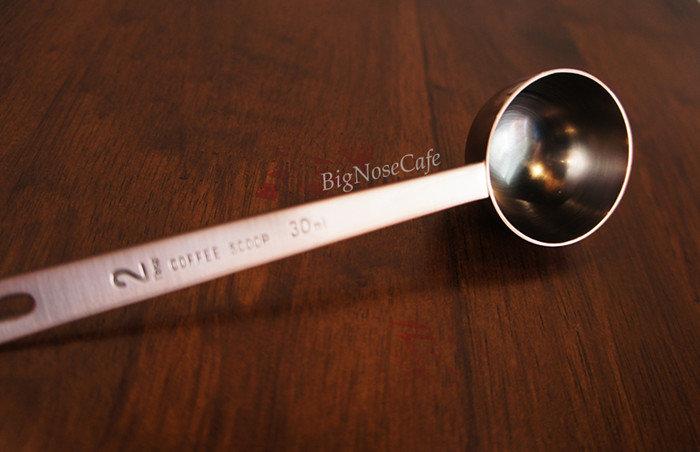 【凸鼻子】 剩銀色色  咖啡豆匙  304不鏽鋼材質   容量10g  MIT製