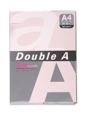 [職人の紙．工場販売] Double A 系列／三合一粉色專用紙／A4／80gsm／粉紅色／500張入(包)／含稅價 !
