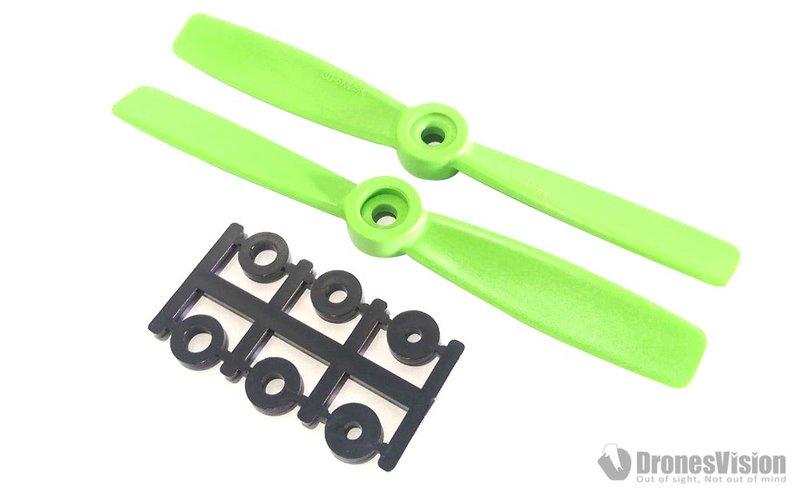 HQProp 5X4.5 綠色 強化玻璃纖維複合材質 多軸專用3D槳2入 (一正一反)HQ-5045-3D-G
