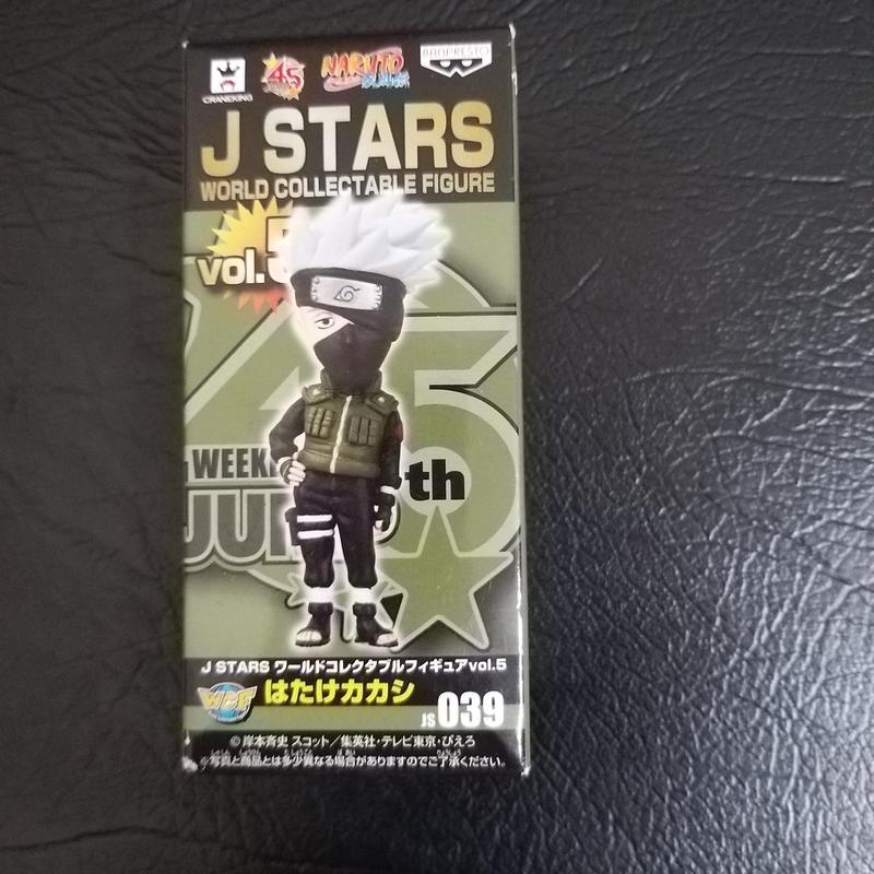 日版 J STARS JSTARS 45週年 JUMP WCF wcf 明星大亂鬥 卡卡西 火影忍者疾風傳