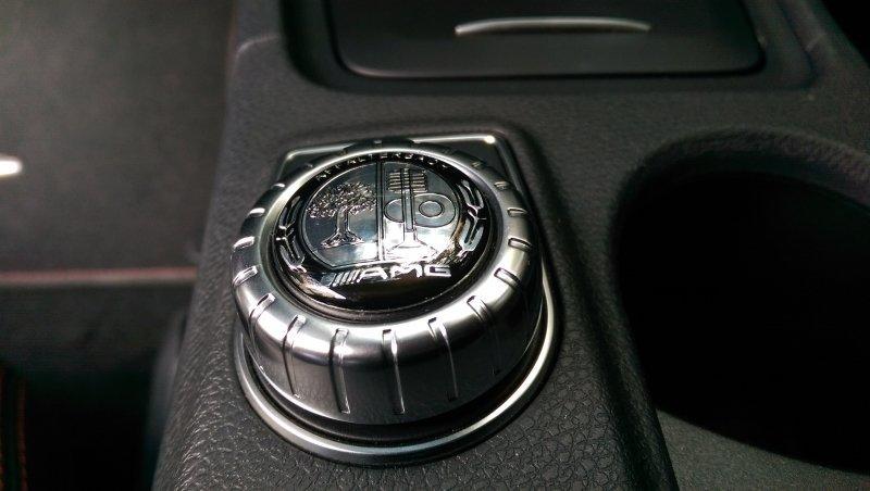 Mercedes-Benz黑白蘋果樹AMG旋鈕貼,賓士,奔馳,中華賓士,朋馳適用,非Brabus,Carlsson貼紙