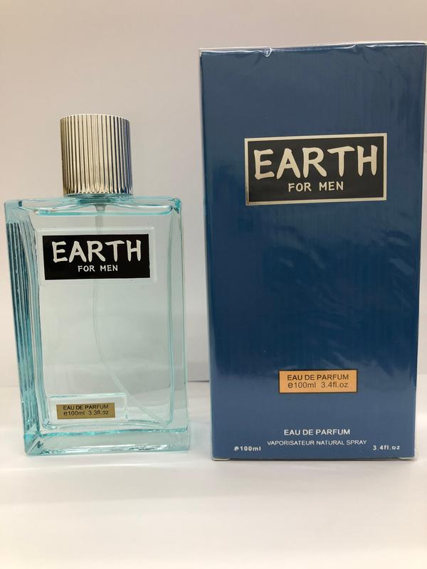 EARTH 藍色造型男香水100ml 原廠公司貨