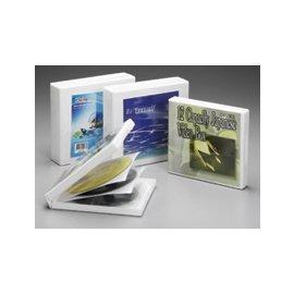 【UZ文具】12片裝 日劇CD盒 CD-4592(外有封套可放型錄)硬盒 適合分類與收藏