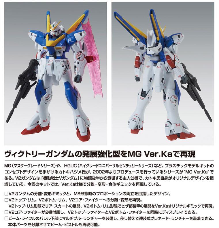 【鋼普拉】BANDAI 鋼彈 MG 1/100 VICTORY TWO GUNDAM V2鋼彈 Ver.Ka 勝利鋼彈