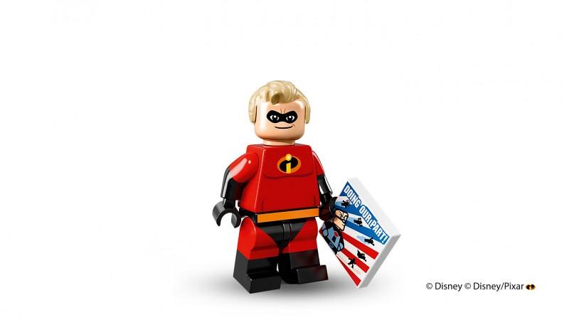 樂高Lego人偶抽抽樂 71012 Disney超能特攻隊 - #13超能先生 Mr. Incredible (已拆封)