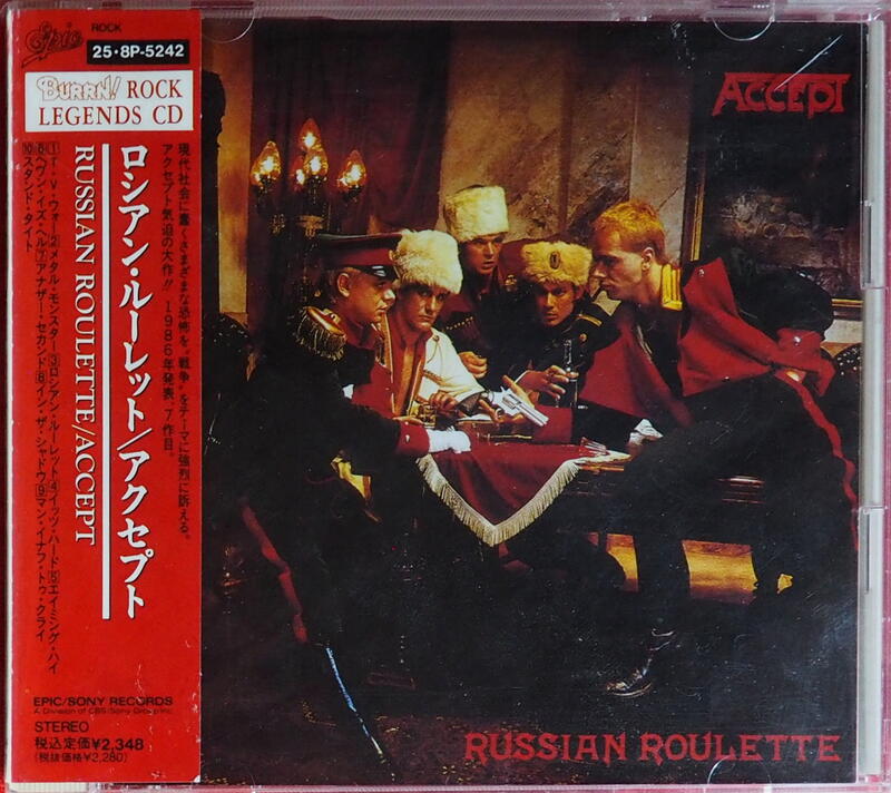 Accept / Russian Roulette ('89日盤 )