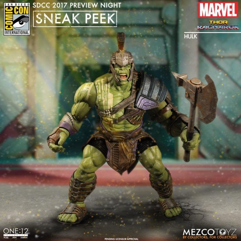 【史派克工廠】( 售完）MEZCO One:12  Hulk 諸神黃昏 角鬥士 浩克  雷神
