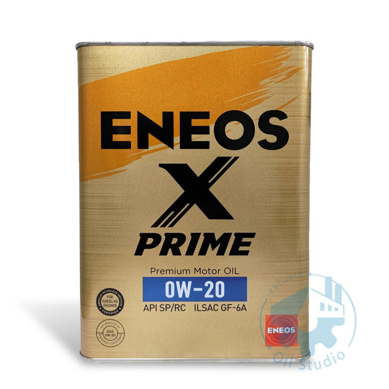 《油工坊》ENEOS 新日本  X PRIME 0W20 全合成 汽油 機油 SP 日製 新包裝 4L