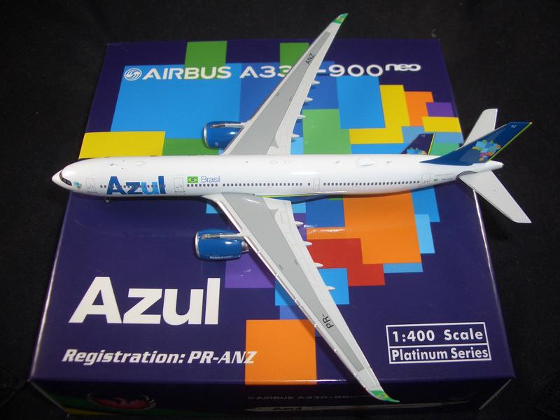 ☆☆飛機小舖☆☆全新Phoenix藍色巴西航空A330-900neo"PR-ANZ"**1:400只要1150元