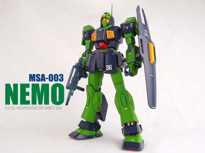 MG MSA-003 NEMO 塗裝完成品 已售出