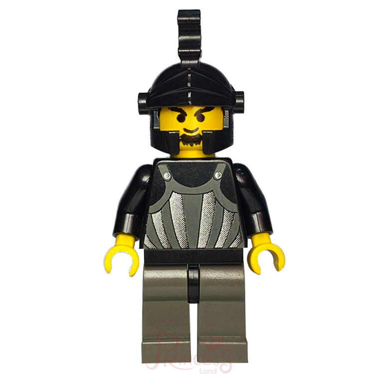 樂高王子 LEGO 1998年 6028 絕版 驚魂騎士 黑龍頭盔 cas023 B036