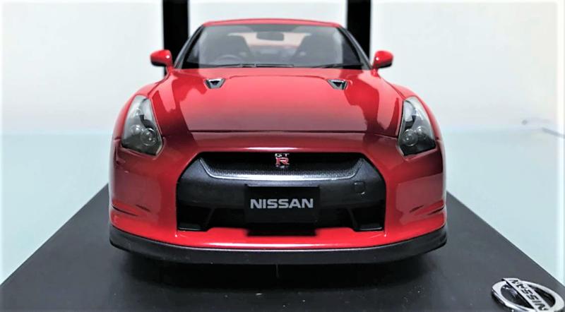 超跑RC工房-<完售> 1/18 AUTOart NISSAN GT-R R35 稀有絕版紅| 露天市