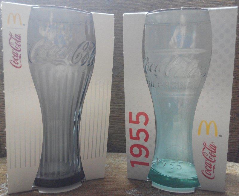 麥當勞「可口可樂 玻璃杯」(紀念杯.馬克杯.水杯.玻璃杯.杯子.茶杯.咖啡杯.啤酒杯)