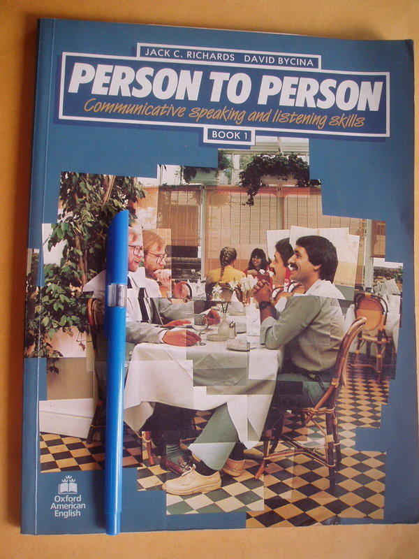 Person to Person: Communicative Speaking and Listening Skills Book1 ISBN 019434150X	Richards / Bycina	Oxford 	1986