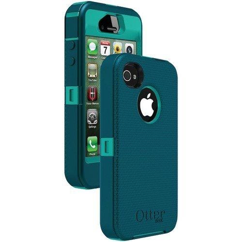 ※台北快貨※美國原裝 Otterbox Defender 軍規級三層保護殼 iPhone 4.4S 專用款 **墨綠 + 淺綠雙色**