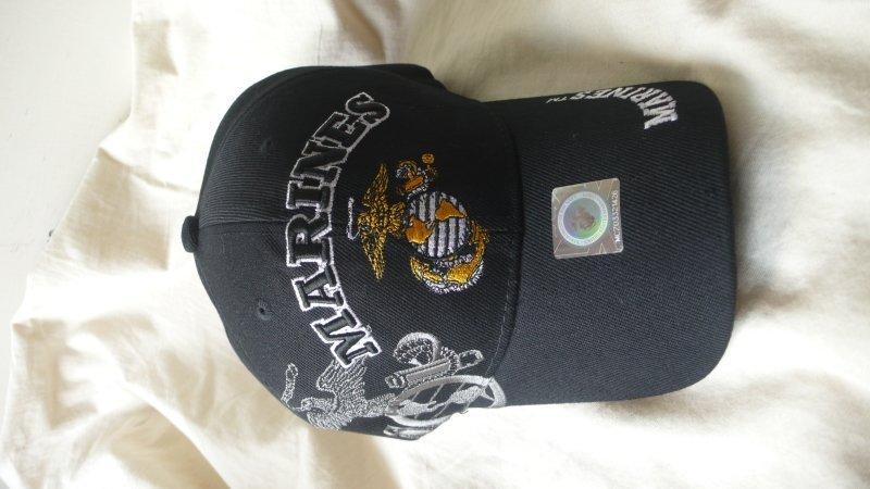 USMC 美國海軍陸戰隊電繡隊徽棒球帽