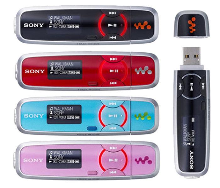 SONY NWZ-B135F 2G隨身碟 可錄音/充3分聽90分,高音質麥克風,錄音筆 MP3 隨身聽 FM收音機