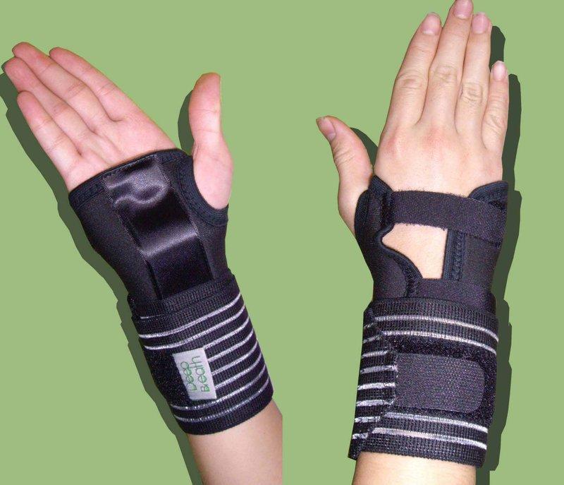【DeepBreath】運動用品護具A1-210奈米竹炭調整型強固護手掌（有分：左/右手）@720/雙