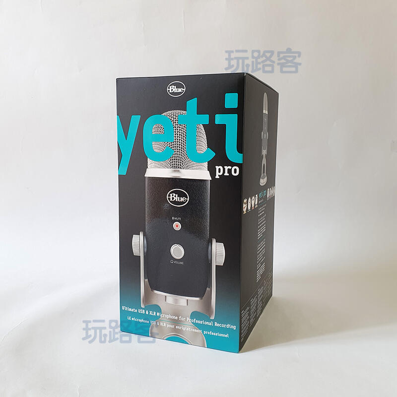 【Wowlook】全新 Blue Yeti Pro USB 專業型麥克風｜XLR/USB｜黑銀色2112