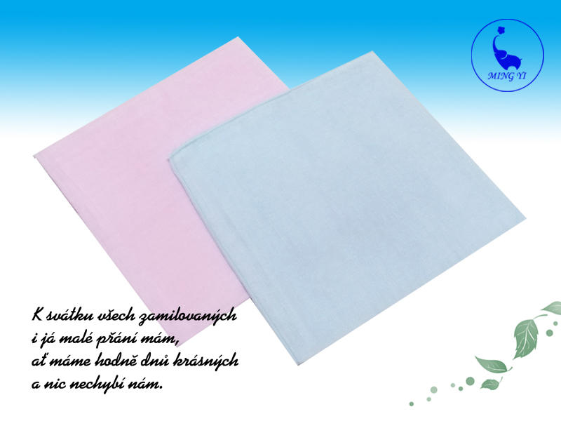 【明儀毛巾】C1012 台灣製 精品 素色紗布手帕 嬰兒手帕 純棉 質感細緻