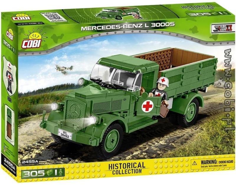 代訂[COBI設計出品/相容Lego樂高/]二戰德軍 Benz 3000 卡車