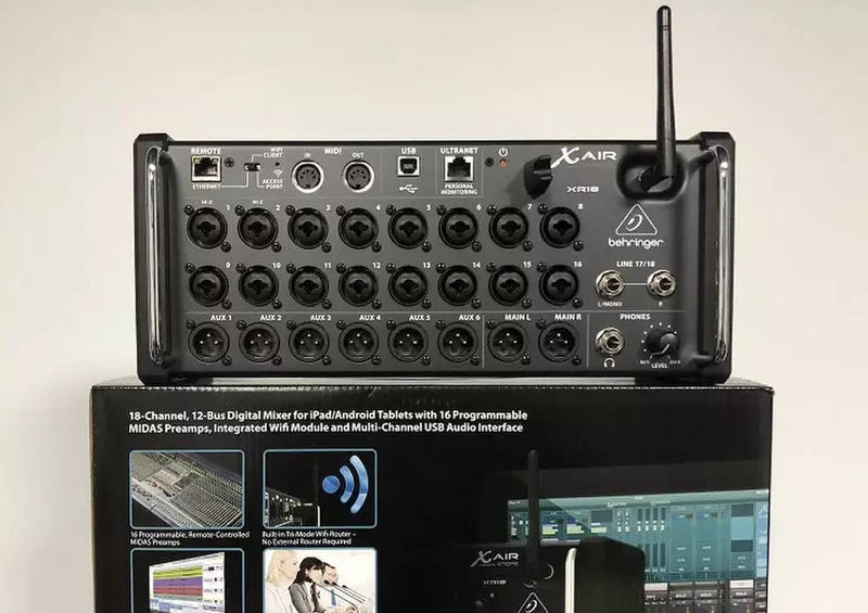 Behringer XR16 數位混音座 工作室 MIXER 可用平板控制 買就送平板 免費教學 預購中