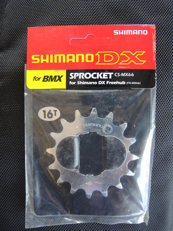 Pignon BMX Shimano CS-MX66 – 15 Dents – DXR – Neuf (boîte Ouverte)