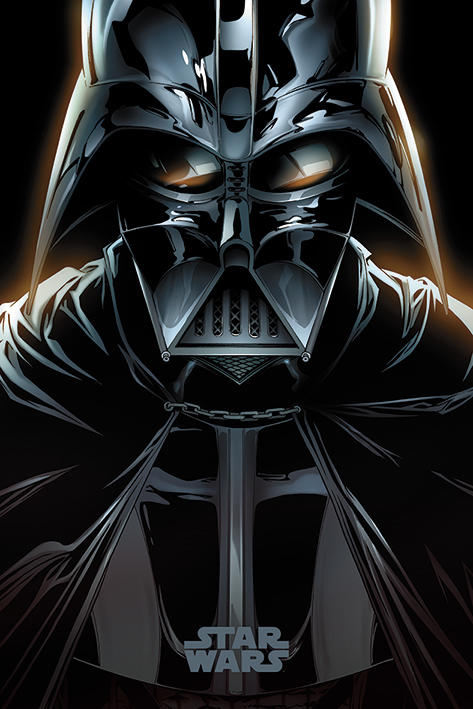 【英國進口電影海報】星際大戰 達斯·維達 Star Wars (Vader Comic) #PP34434