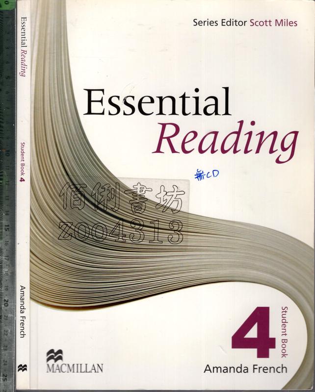 佰俐O《Essential Reading Student Book 4 無CD》2008-French