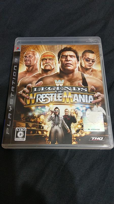 SONY PS3 WWE 激爆職業摔角 傳奇再現  WWE Legends of WrestleMania 