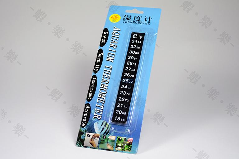 ~蝦樂樂~ 水族專用溫度貼片 18℃ ~34℃ (華氏/攝氏) 兩棲 爬蟲 水族 寵物 溫度計