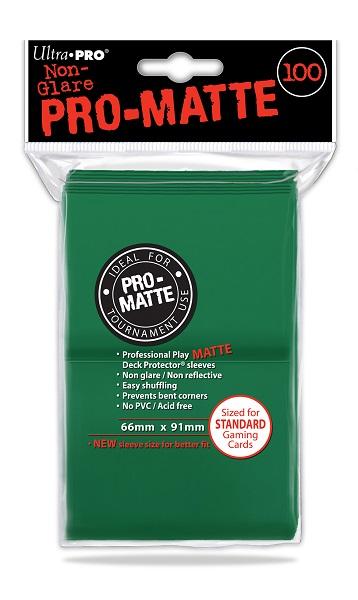 實體店面 MTG Ultra Pro Matte 磨砂純色卡套 綠色 66*91mm/100入 牌套 魔法風雲會週邊