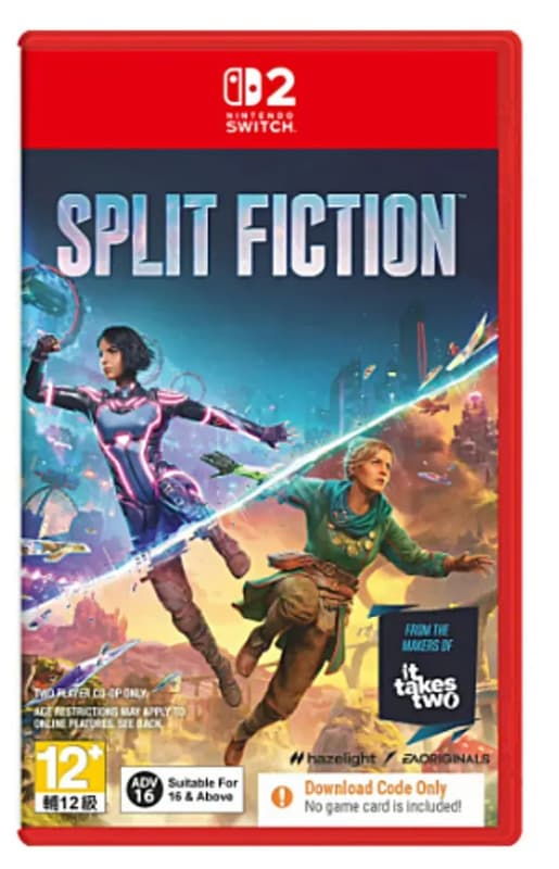 《尼樂斯特》 NS2 雙影奇境  Split Fiction Switch2 遊戲片