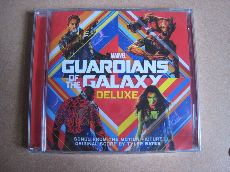歐版2CD電影原聲帶《星際異攻隊【2CD盤】》／Guardians of The Galaxy Deluxe全新未拆
