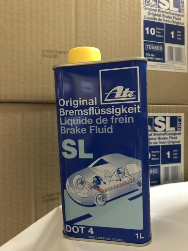 【優選電池】ATE SL DOT 4 煞車油 德國進口 汽車 機車 皆可適用