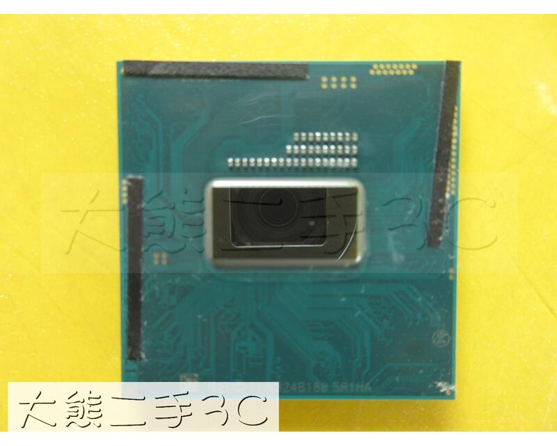 【大熊二手3C】CPU-946B G3 i5-4200M UP 3.1G 3M 5GT/s SR1HA-2C4T
