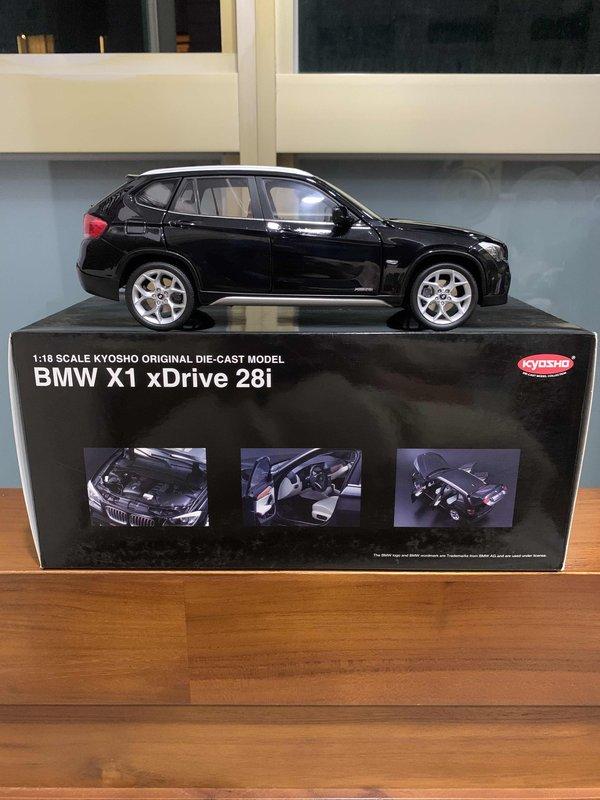 1/18 京商 BMW X1 xDrive28i ミニカー サファイアブラック