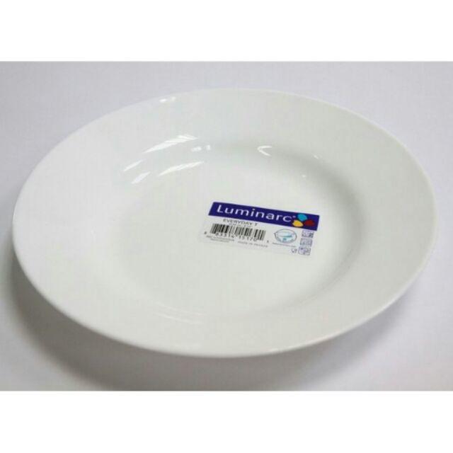 Luminarc樂美雅 強化餐盤 22cm 耐高溫達500度/微波爐及洗碗機適用 圓盤