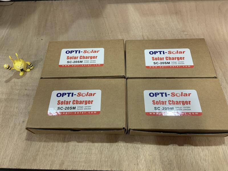台灣製 505電池工坊 24H快速寄出 OPTI 太陽能充電控制器 12V/24V 20A SC-20SM