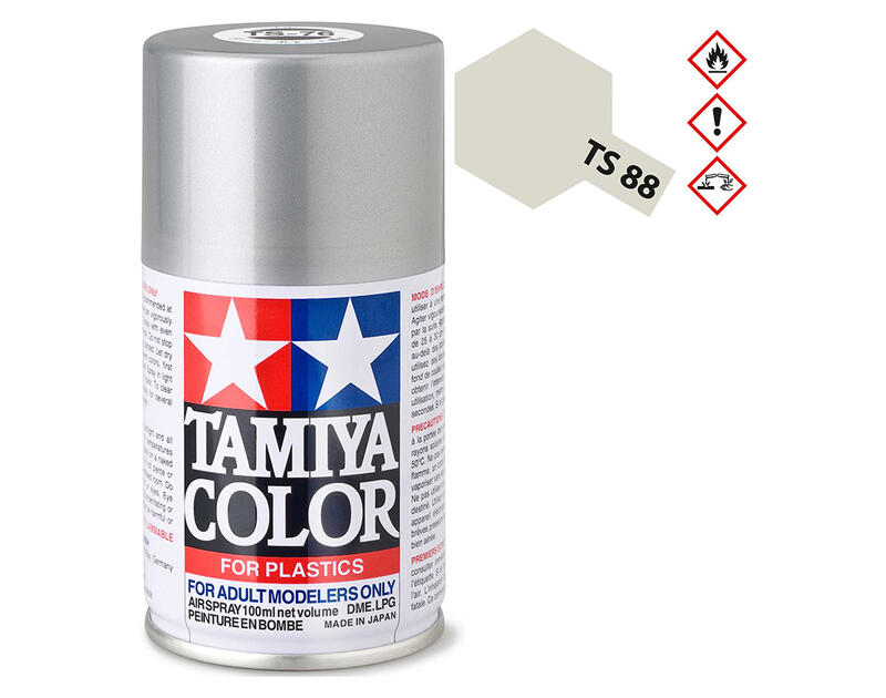 大鳥叔叔模型) TAMIYA 田宮噴漆85088 TS88 TS-88 鈦金屬銀色