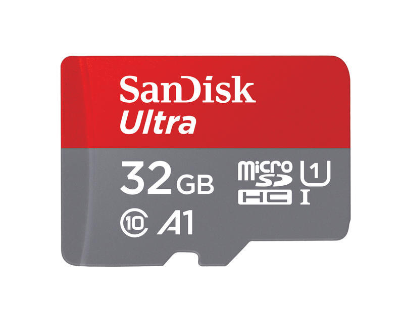 SanDisk 閃迪32g記憶卡Micro SD 48MB/秒高速讀寫 TF卡轉SD卡 高速手機存儲卡 行車記錄器記憶卡