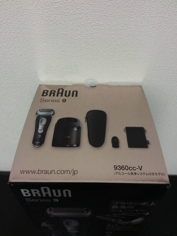 ☆日本代購☆ BRAUN 德國百靈9360CC-V電動刮鬍刀電鬍刀9系列清洗座國際